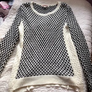 Love by design checkered sweater